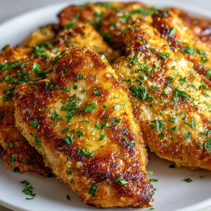 Blackstone Garlic Parmesan Chicken
