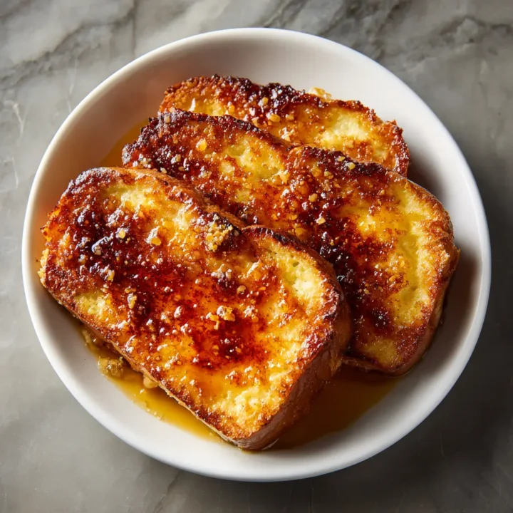 Overnight Crème Brûlée French Toast