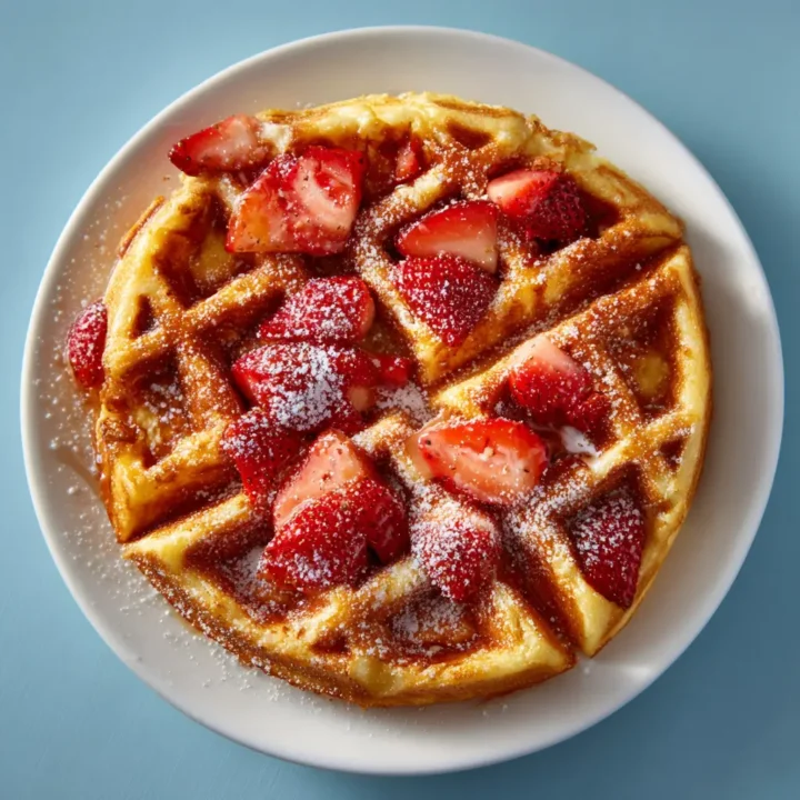 Strawberry Waffles Recipe