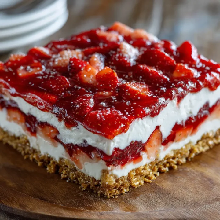 Strawberry Pretzel Salad