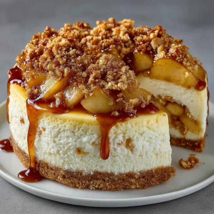 Best Apple Crumble Cheesecake Recipe
