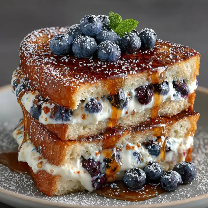 Best Blueberry Cheesecake French Toast Recipe