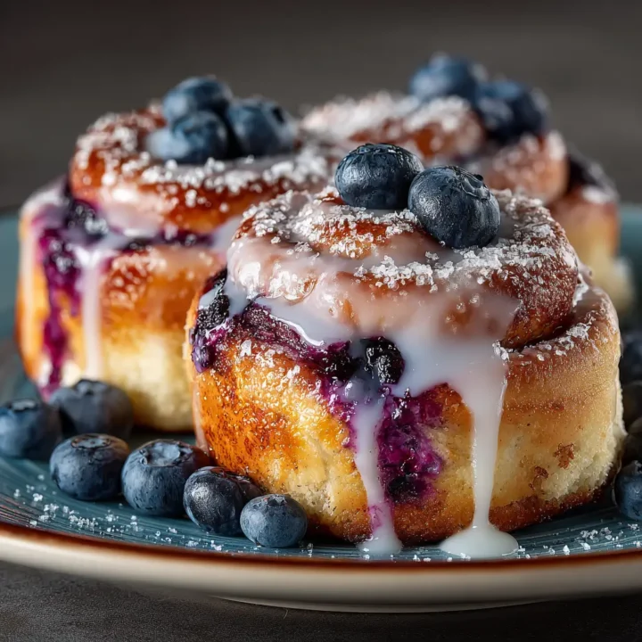 Blueberry Cinnamon Rolls