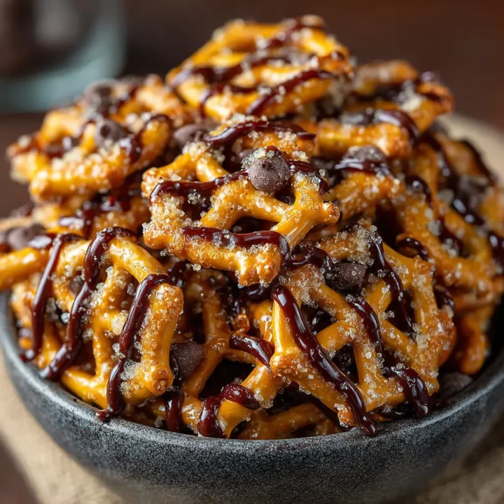 Butter Toffee Pretzels