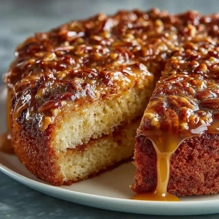 Classic Praline Pecan Cake