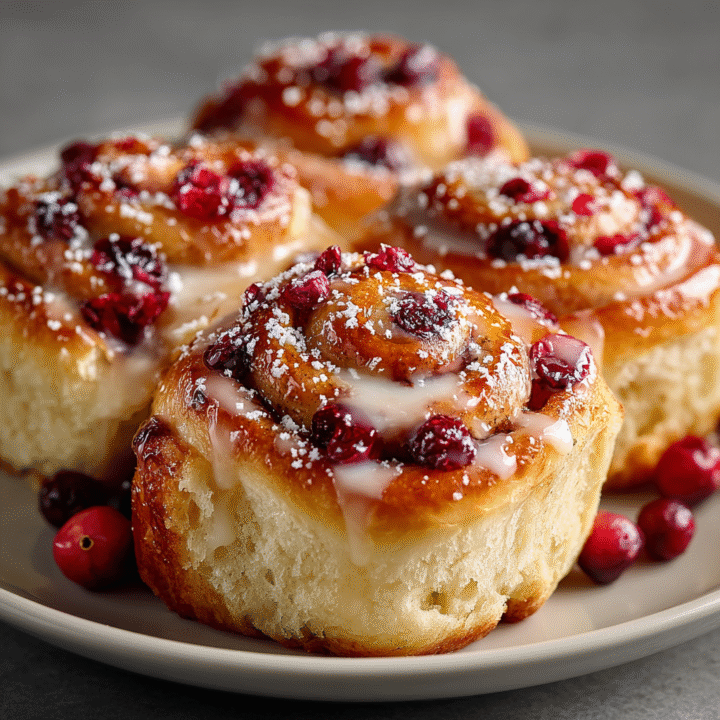 Cranberry Orange Sweet Rolls