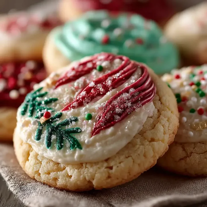 Step-by-Step Crumbl Christmas Sugar Cookies