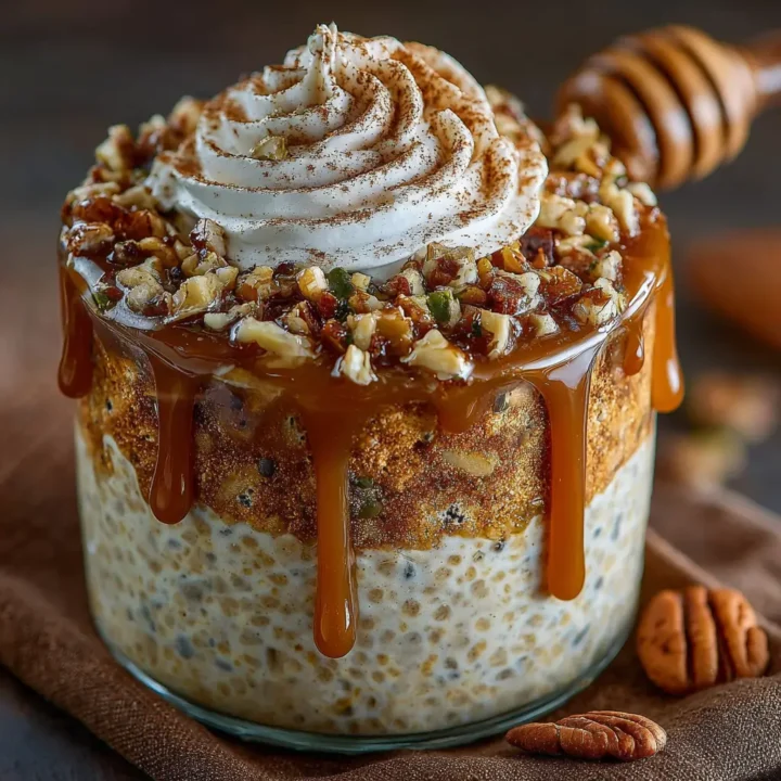 Delicious Gingerbread Protein Overnight Oats Recipe