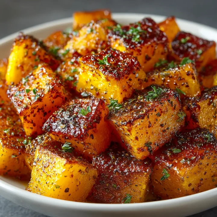 Easy Cinnamon Roasted Butternut Squash Recipe