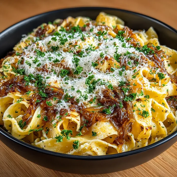 French Onion Pasta