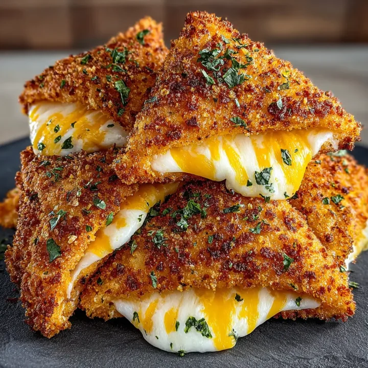 Fried Cheese Stuffed Doritos