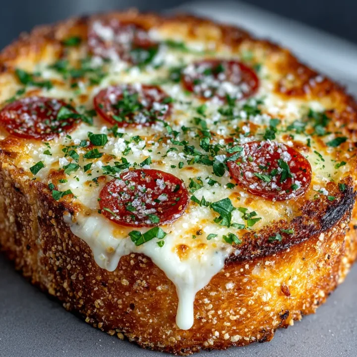 Garlic Bread Pizza