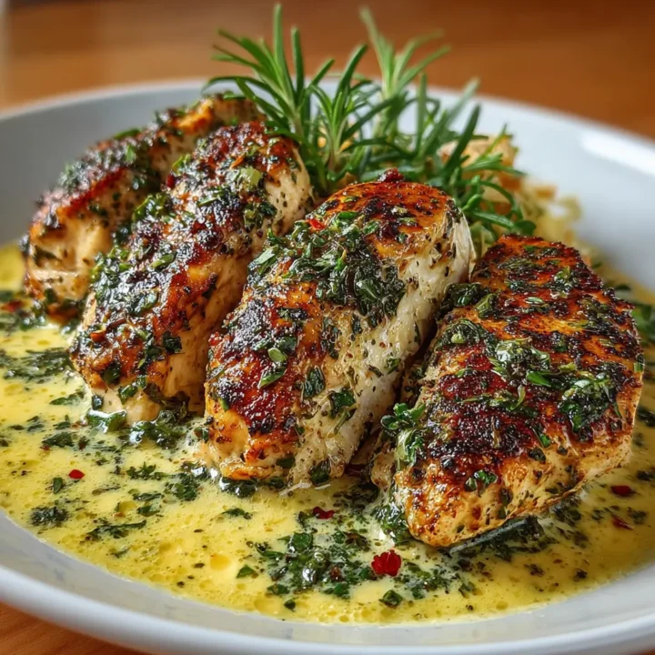 Herb-Infused Smothered Chicken