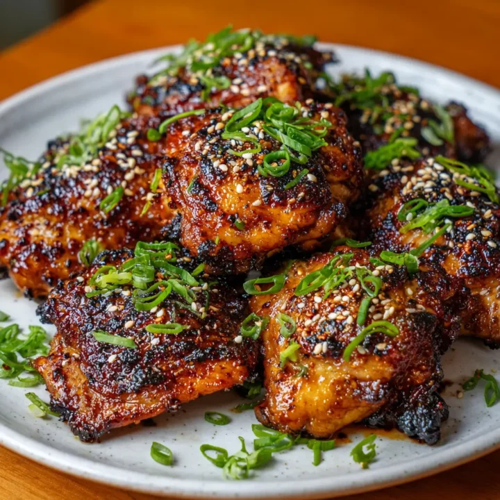 Honey Garlic Chicken Thighs