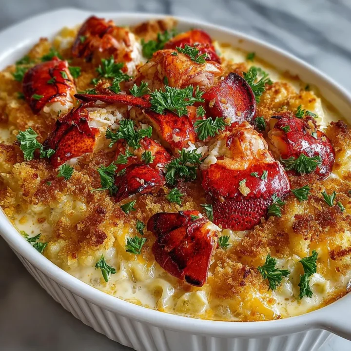 Lazy Lobster Casserole with Buttery Ritz Topping