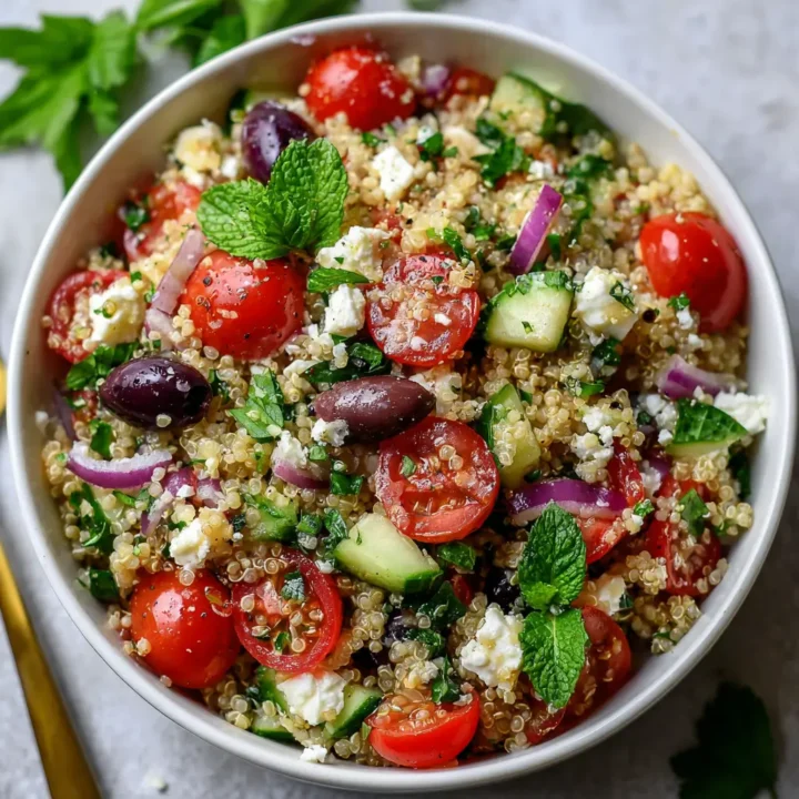 Mediterranean Quinoa Salad