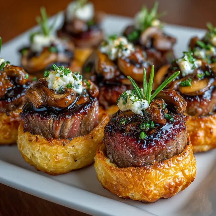Mini Beef Wellington Bites