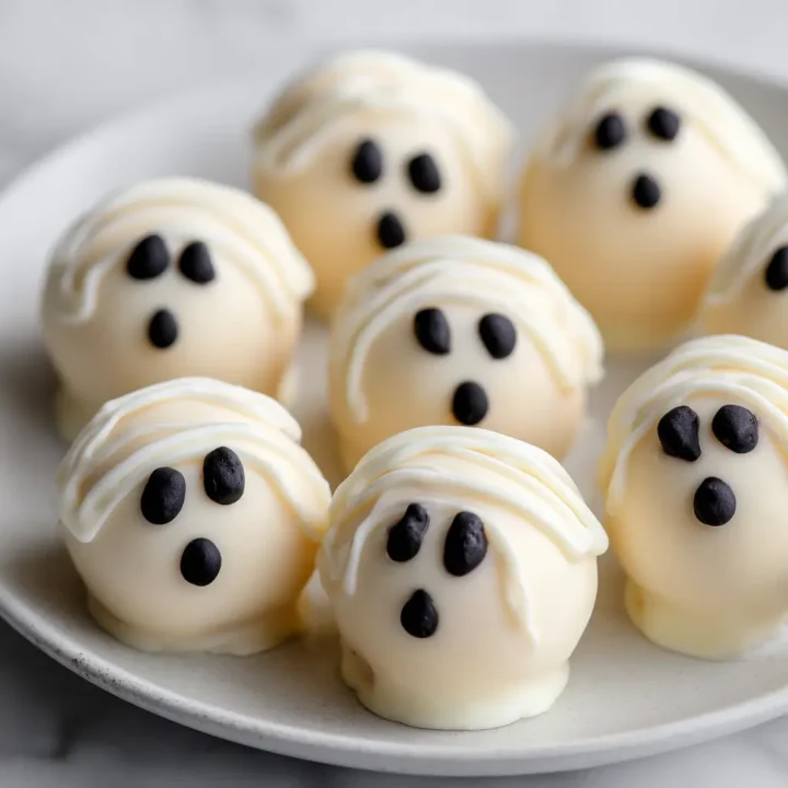 No-Bake Oreo Ghost Truffles for a Sweet Scare