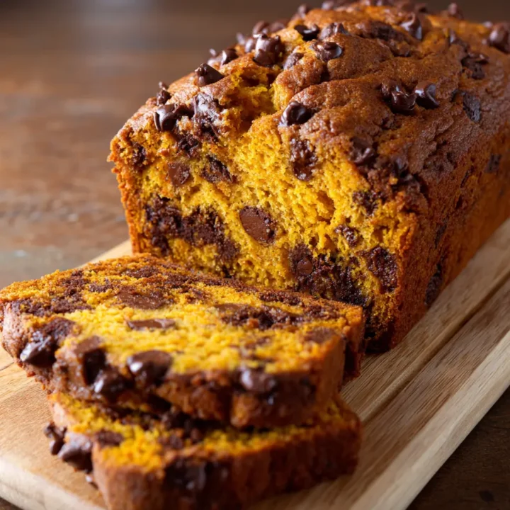 Pumpkin Chocolate Chip Bread