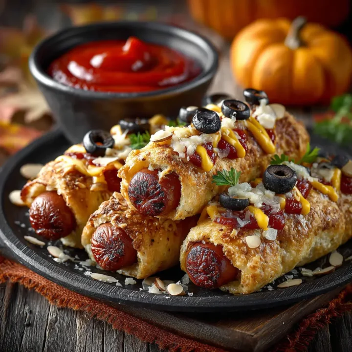 Simple Bloody Finger Hot Dogs Recipe for Halloween