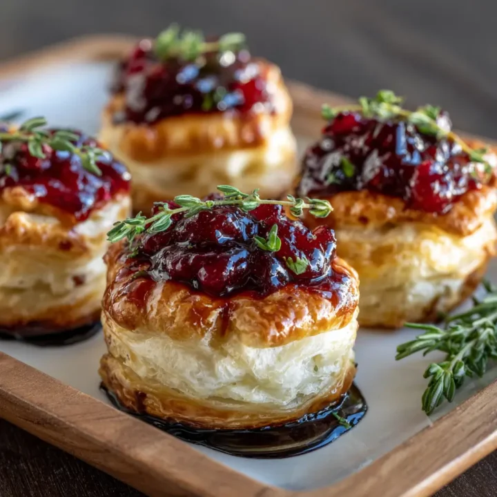 Simple and Delicious Cranberry Brie Appetizers