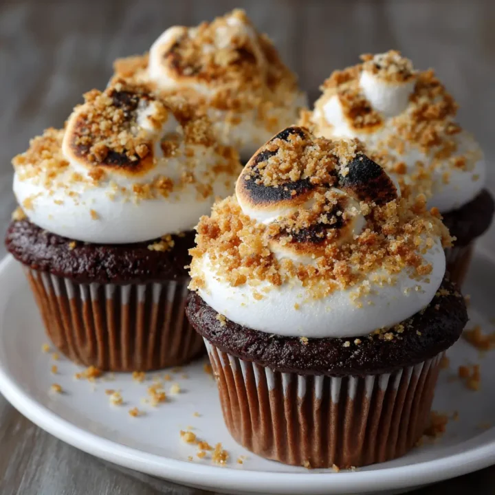 S'mores Cupcakes