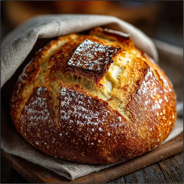 Tasty Homemade Crusty Italian Bread