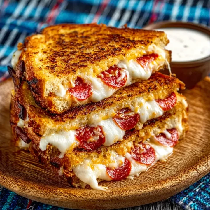 Easy Pizza Grilled Cheese