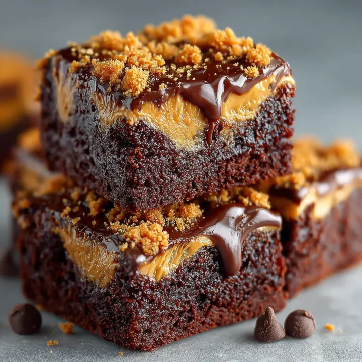 Biscoff Cookie Butter Brownies Recipe