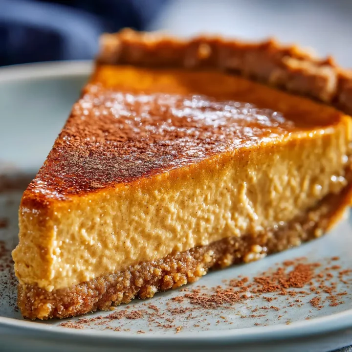 Easy Pumpkin Mascarpone Pie