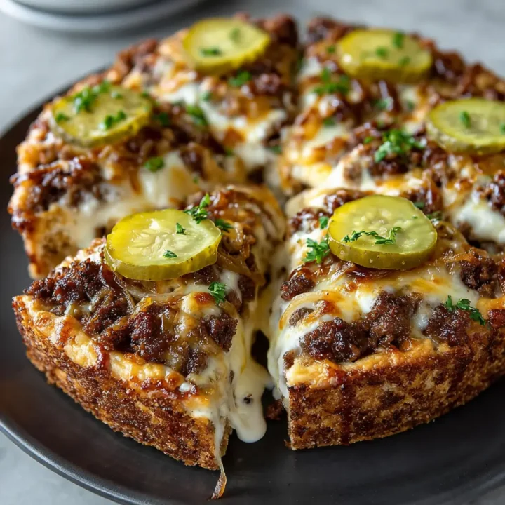 Patty Melt Pizza Recipe