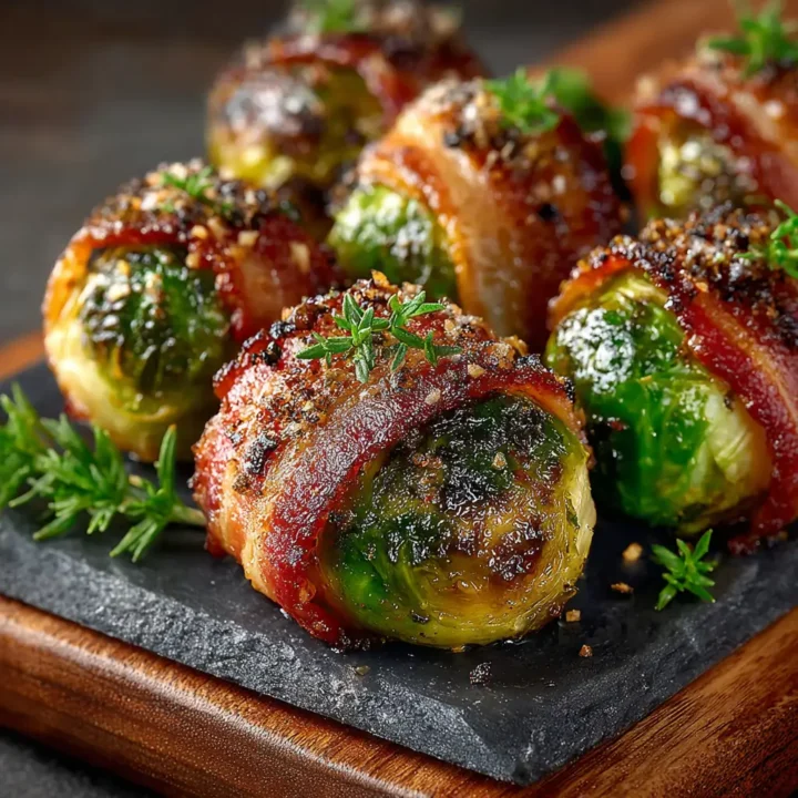 Bacon-Wrapped Brussels Sprouts