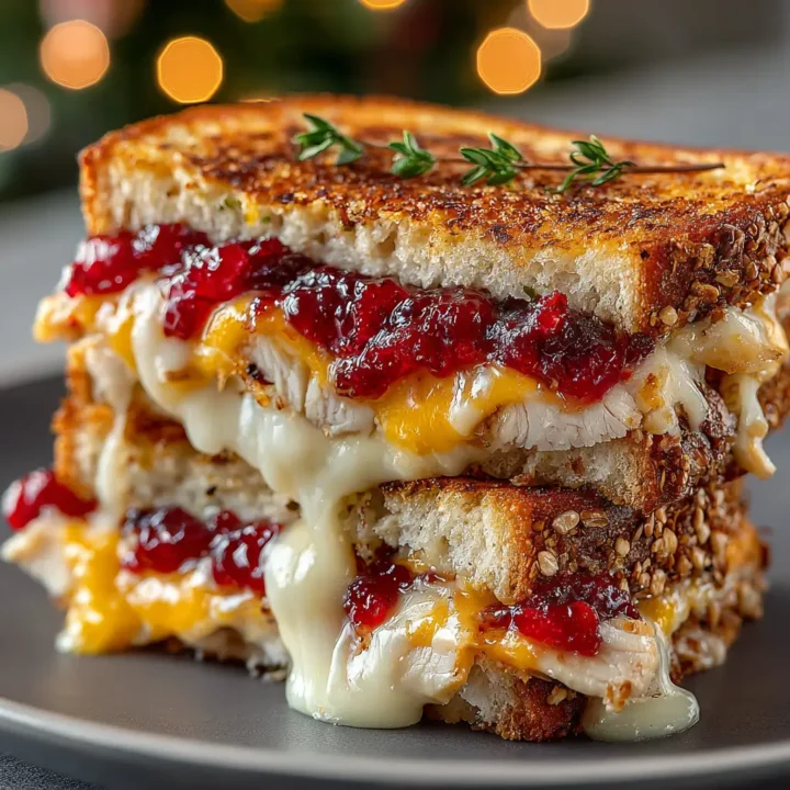 Cranberry Turkey Grilled Cheese Recipe