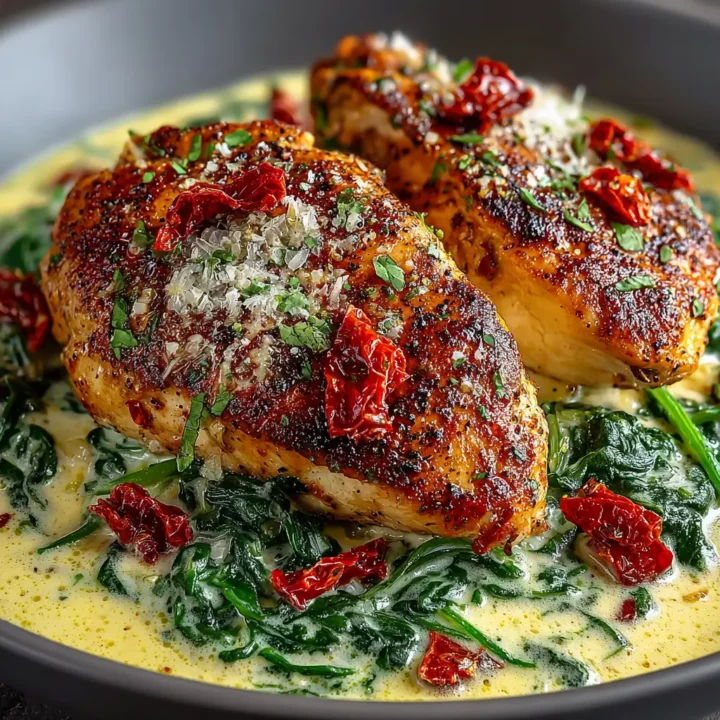 Creamy Tuscan Garlic Chicken Recipe