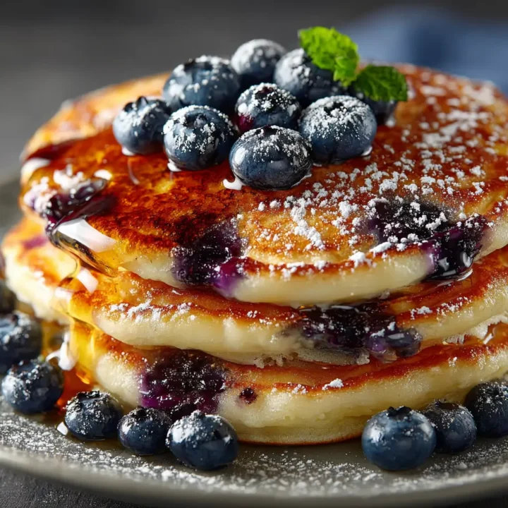 Easy Blueberry Pancakes Recipe