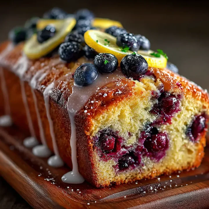 Lemon Blueberry Bread Recipe