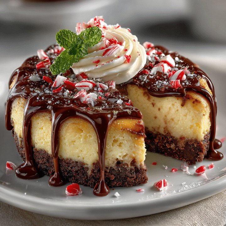 Peppermint Chocolate Cheesecake Recipe