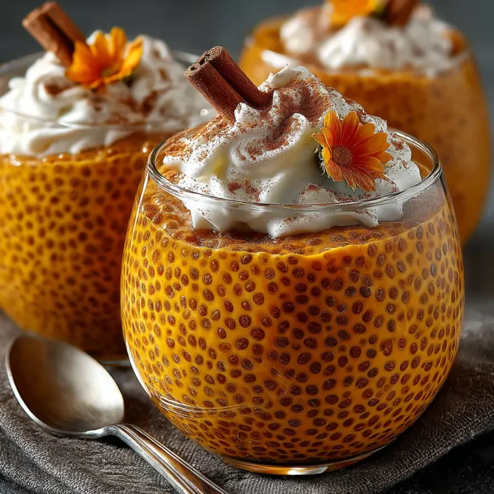 Creamy Spiced Pumpkin Chia Seed Pudding Recipe
