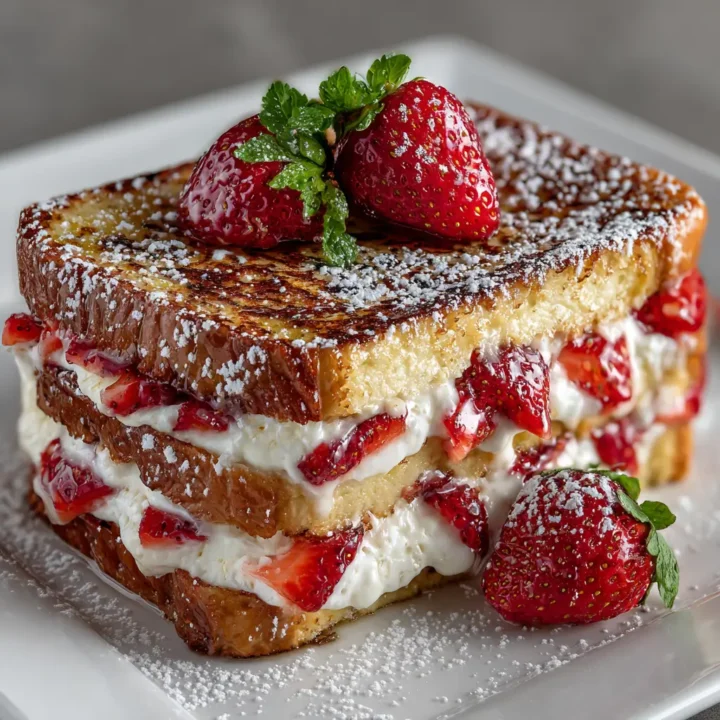 Strawberry Stuffed French Toast Recipe