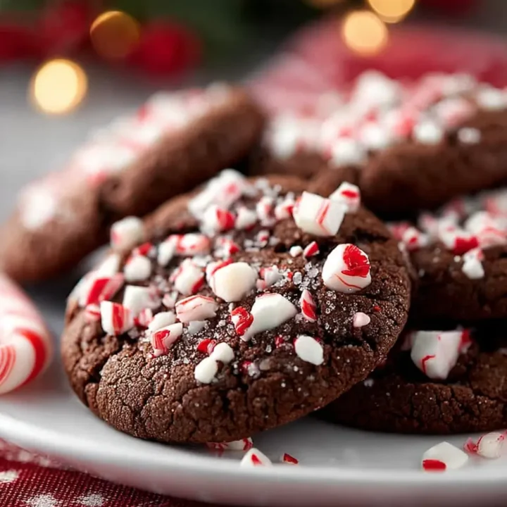 Peppermint Chocolate Chip Cookies