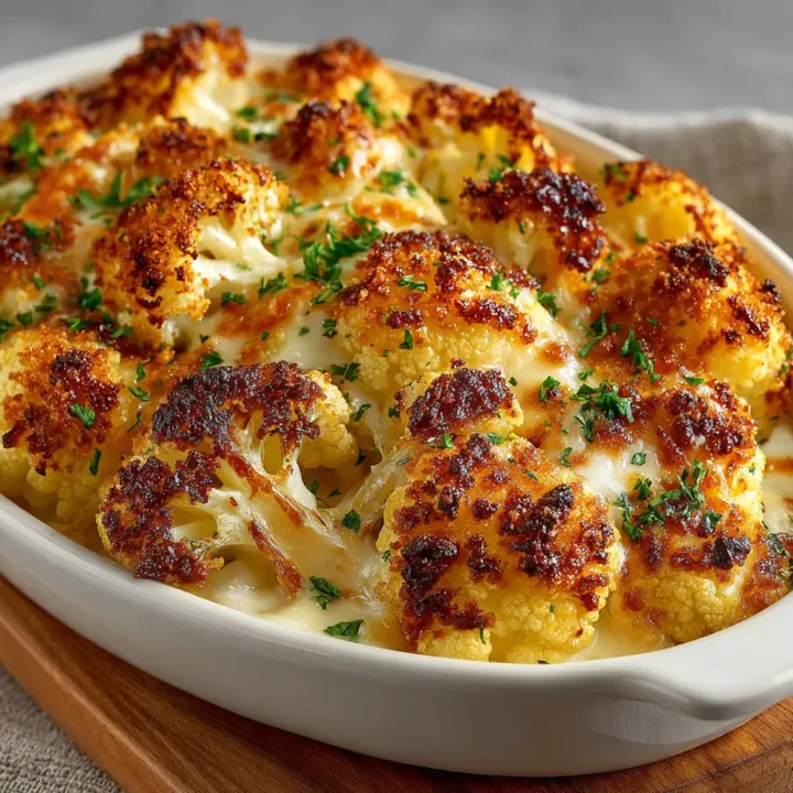 Cheesy Cauliflower Bake