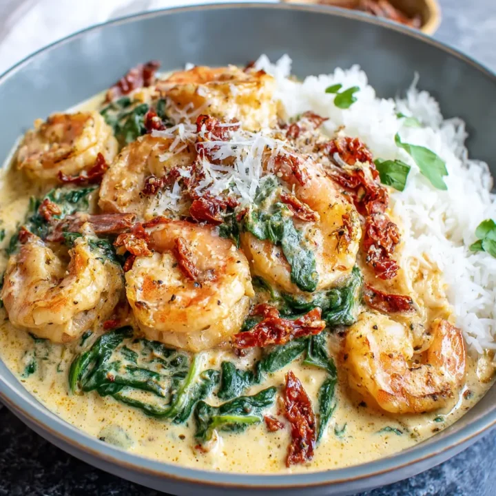 Creamy Tuscan Shrimp Recipe