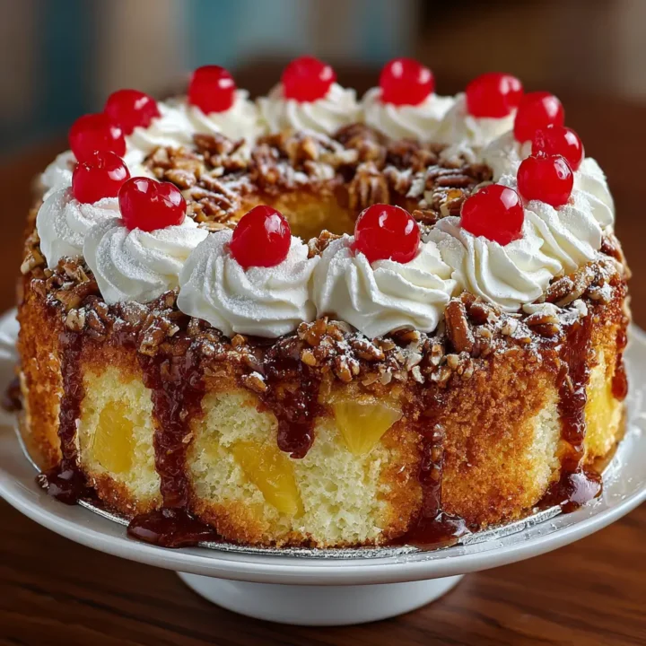 Juicy Pineapple Heaven Cake