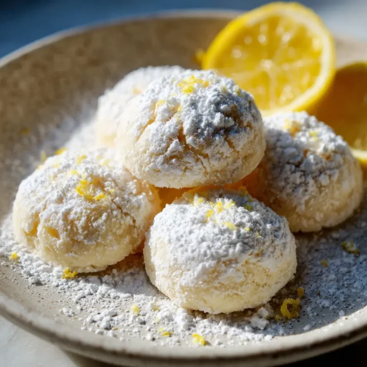 Lemon Meltaways Recipe