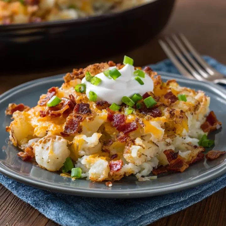 Loaded Baked Potato Casserole Recipe