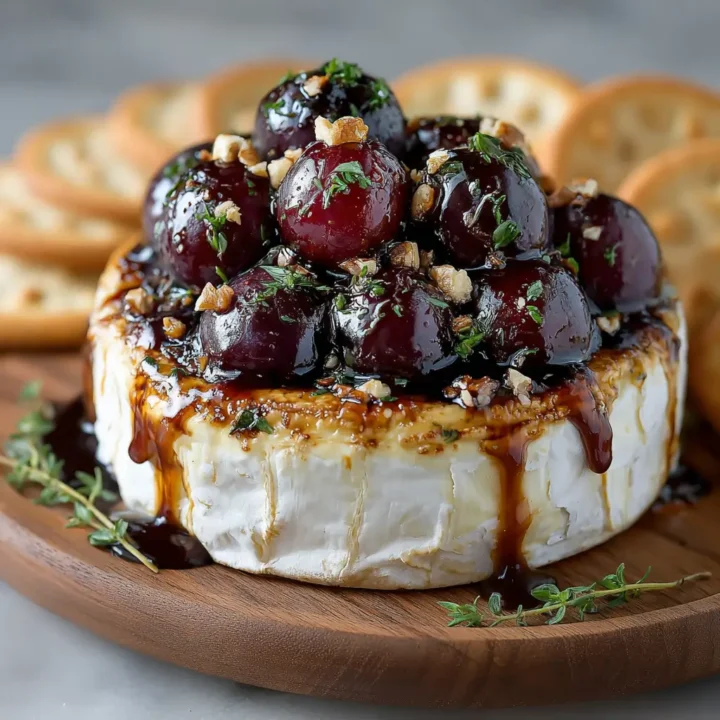 Plum Baked Brie