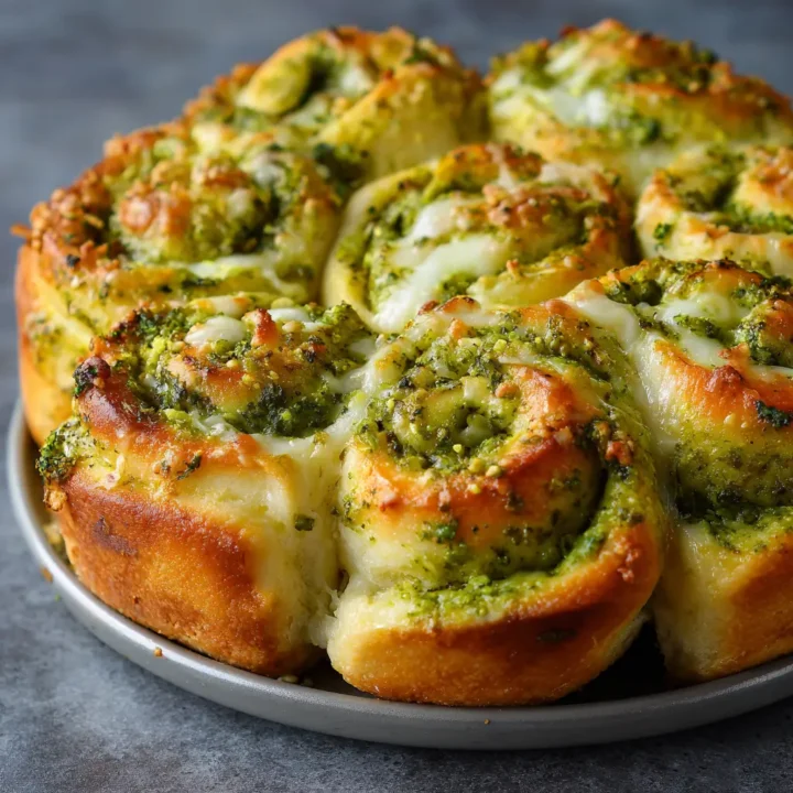 Cheesy Pesto Rolls Recipe