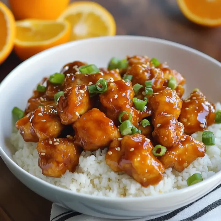 Hot Orange Chicken Recipe