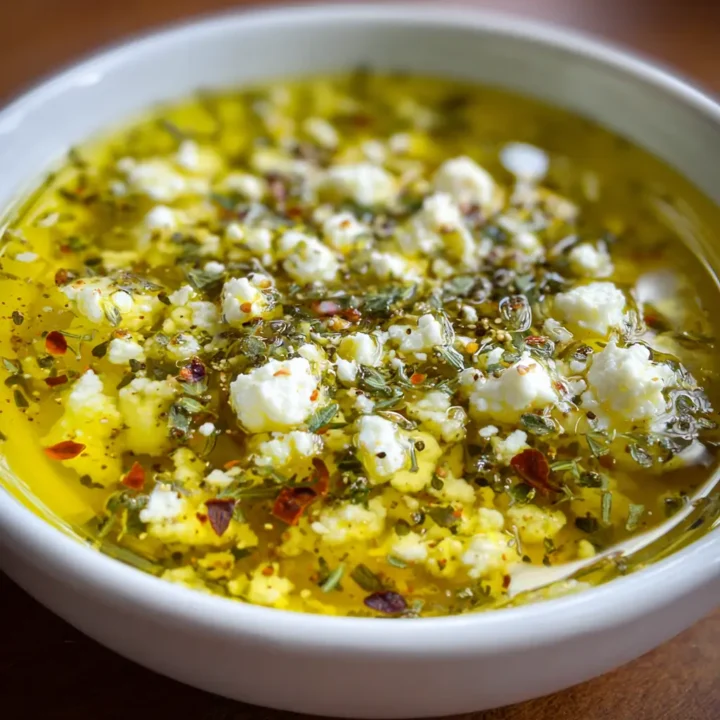 Mediterranean Feta Dipping Oil Recipe