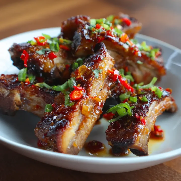 Thai Style Sweet Chili Ribs: A Flavorful Delight
